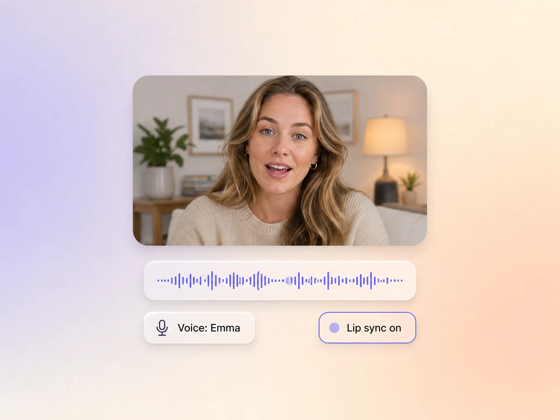 AI voice and lip-sync for 3D explainer videos by Pexo