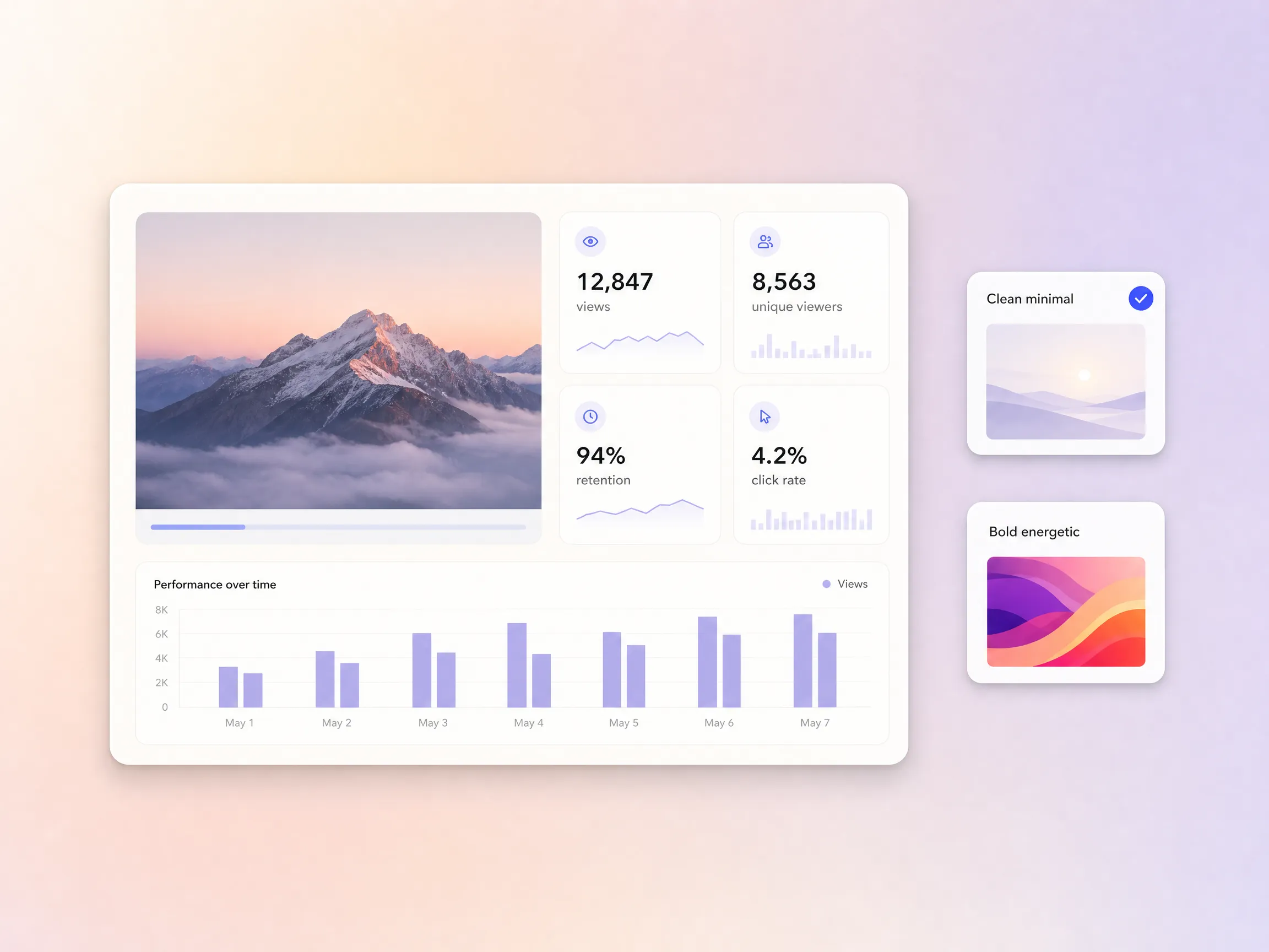 Visual style control for SaaS explainer videos by Pexo