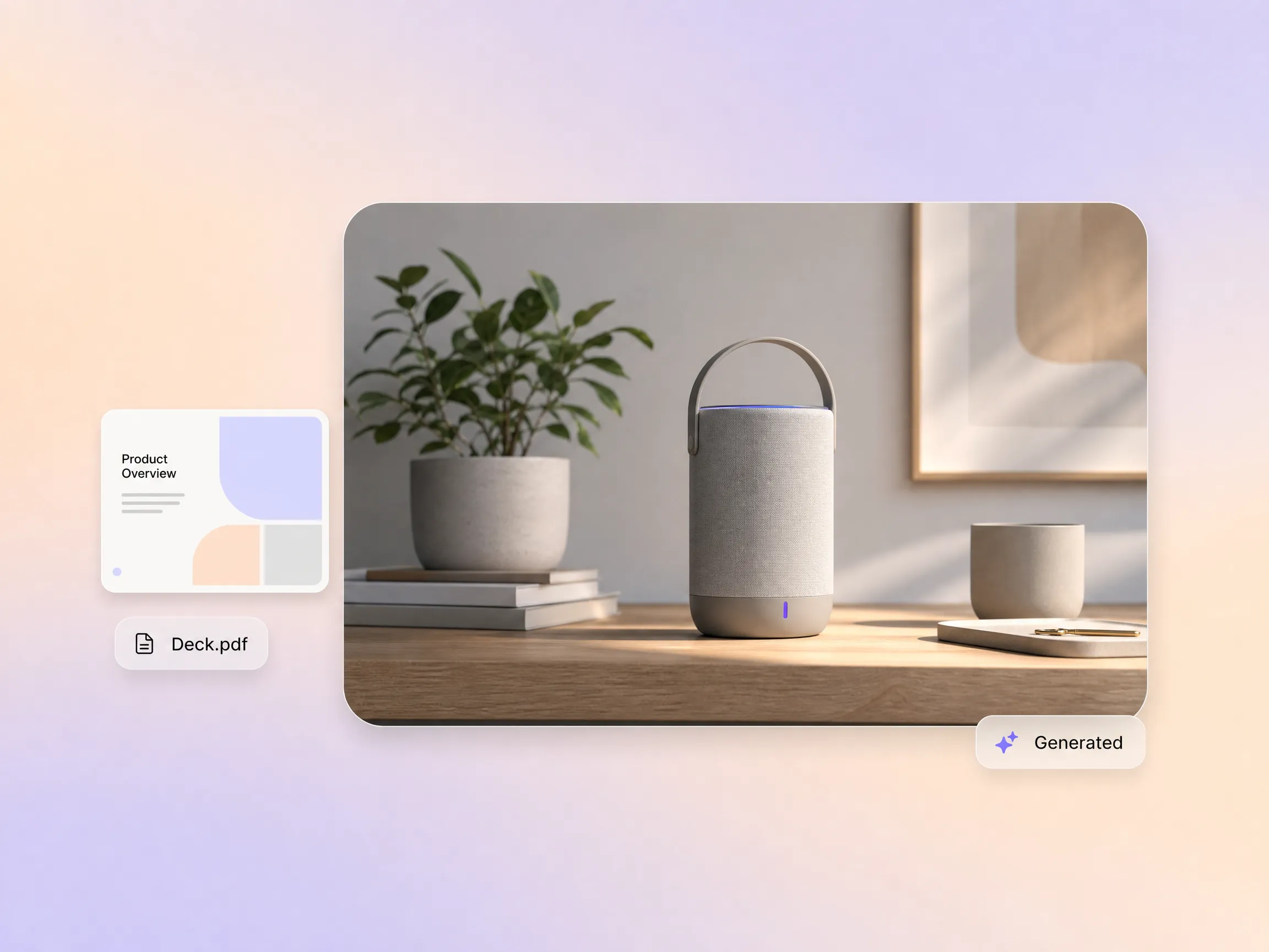 Reference-based video presentation creation by Pexo