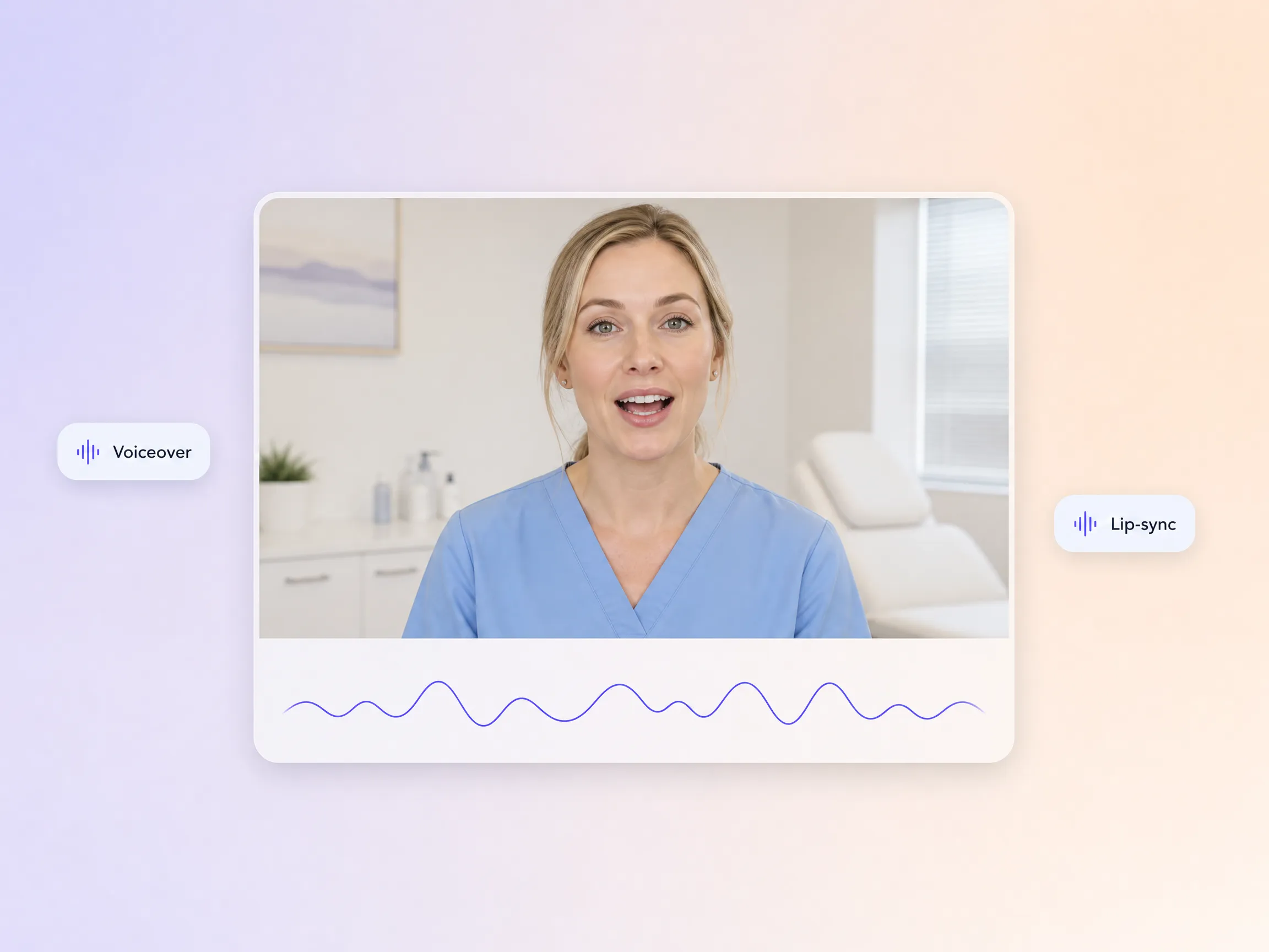 Healthcare voice and lip-sync production by Pexo