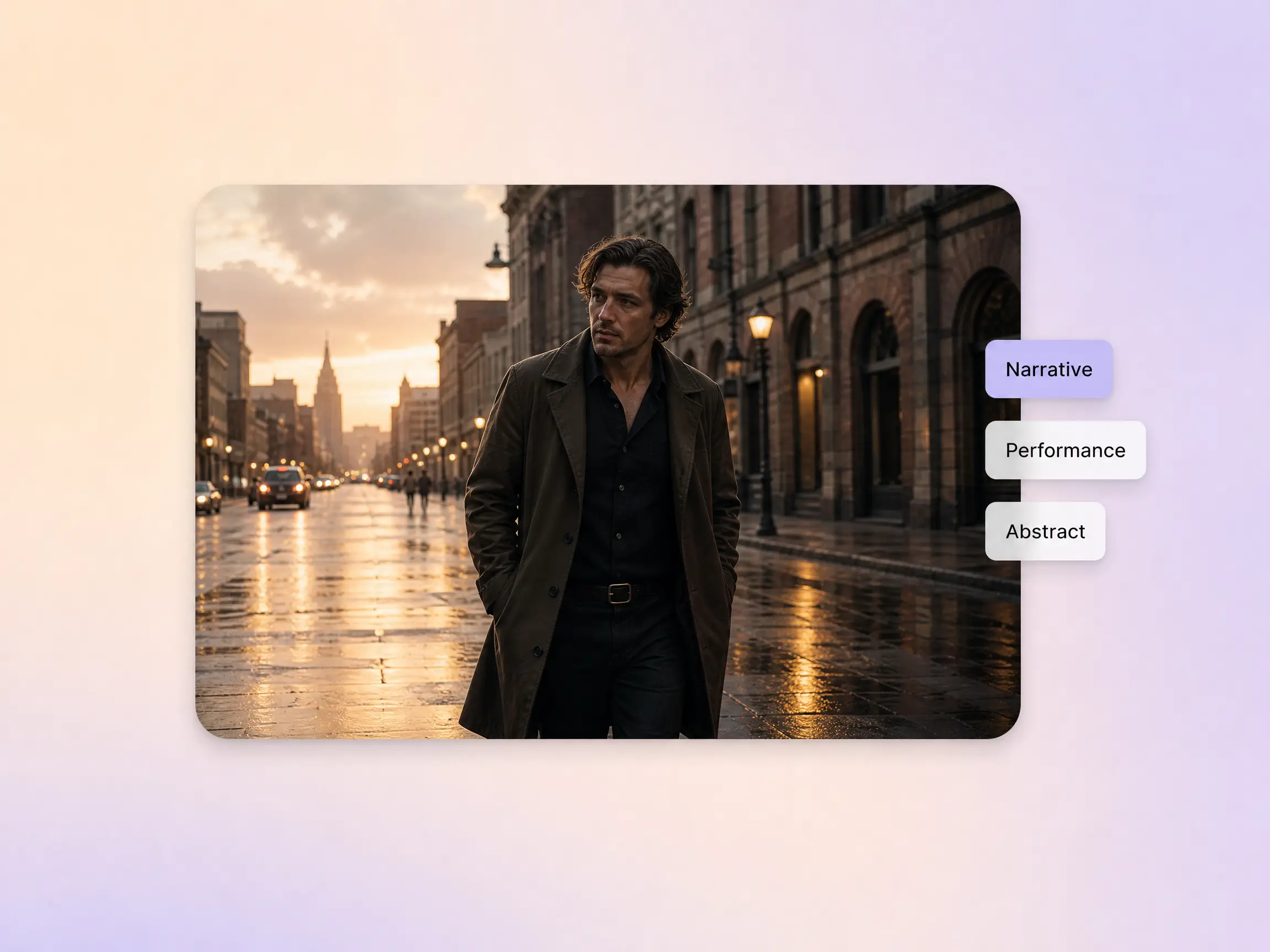 Multiple music video styles by Pexo AI