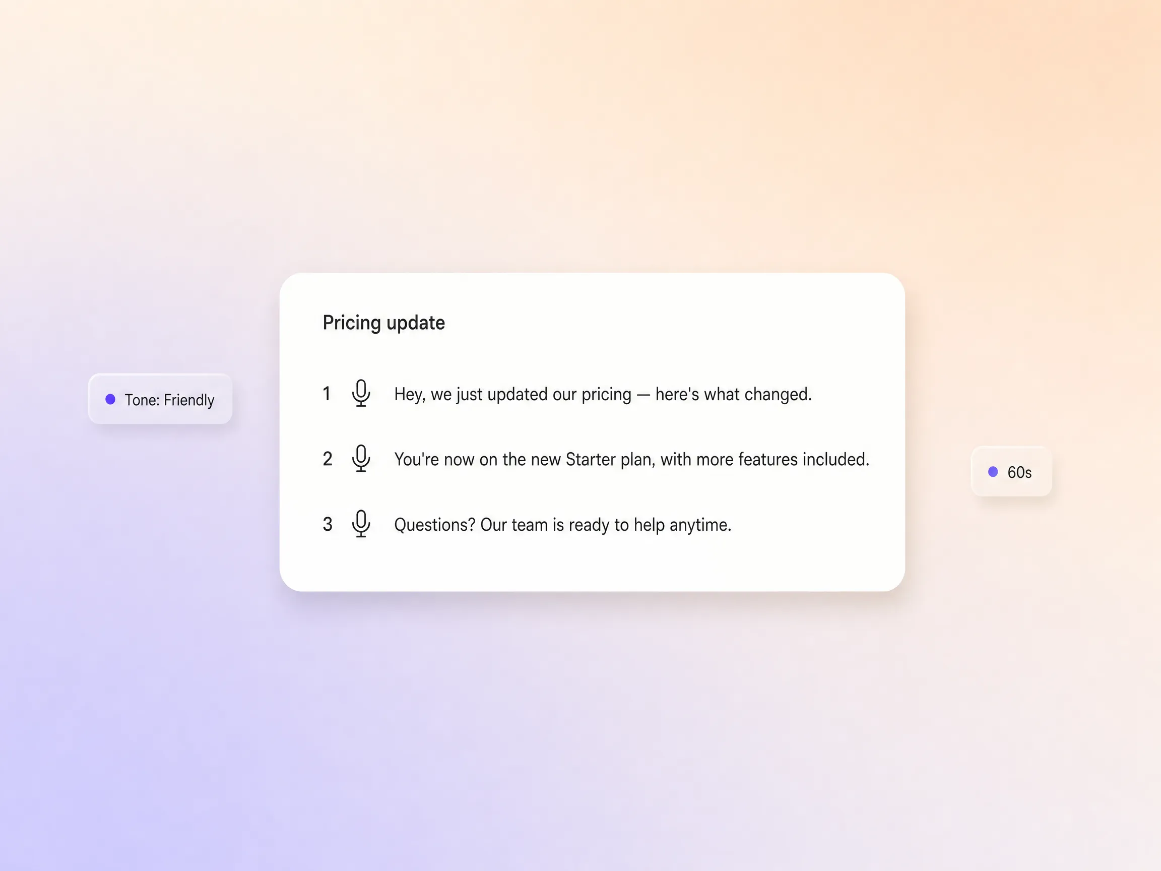 AI script generation for talking head videos by Pexo