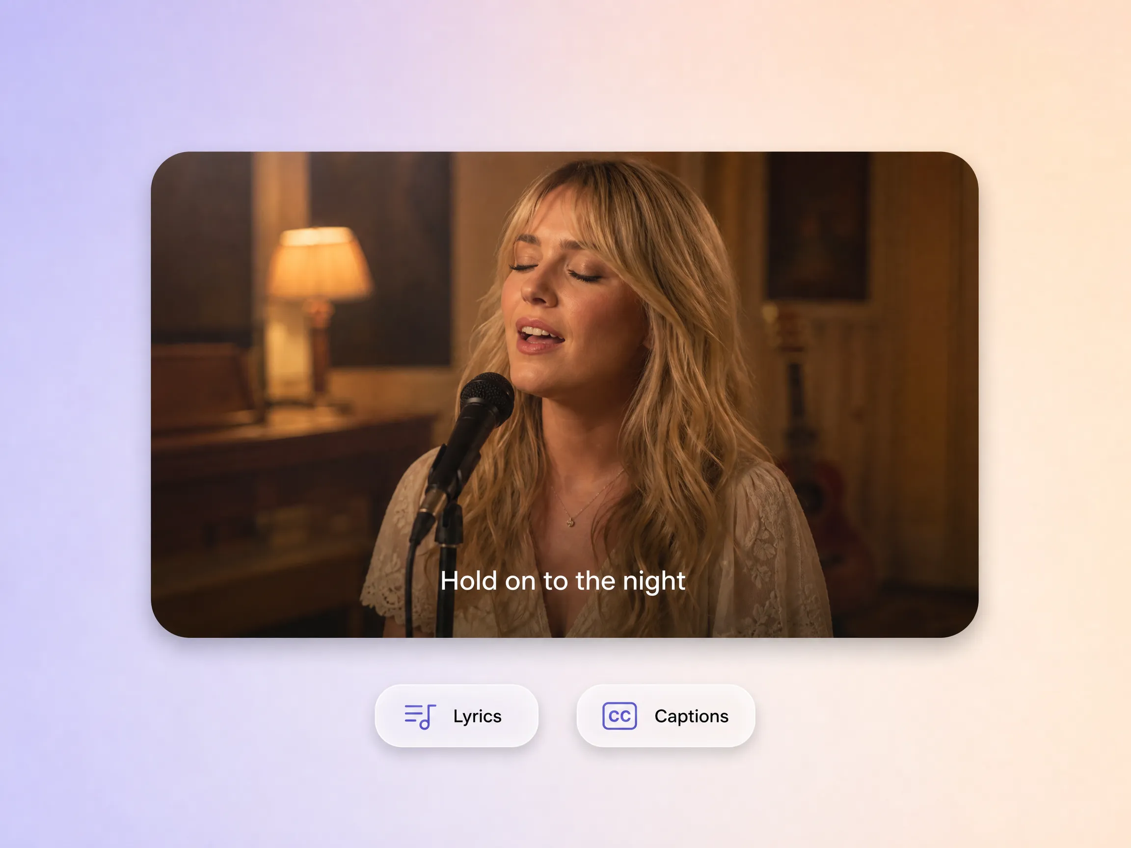 Lyrics animation music video by Pexo AI